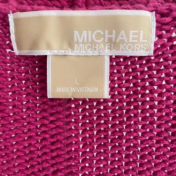 Michael Michael Kors pink knit sweater size L - Picture 4 of 5